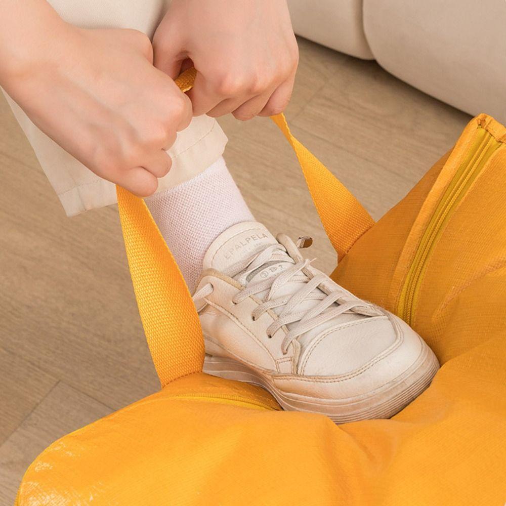 Waterproof Quilt Storage Bag Wear-resistant Storage Bin Moving Turnover Bag  Containers