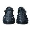 Bridget Birkin Gurkha Sandals, Strap Gurkha Sandals, Women's, Black, Size 24.0 Cm, 542013