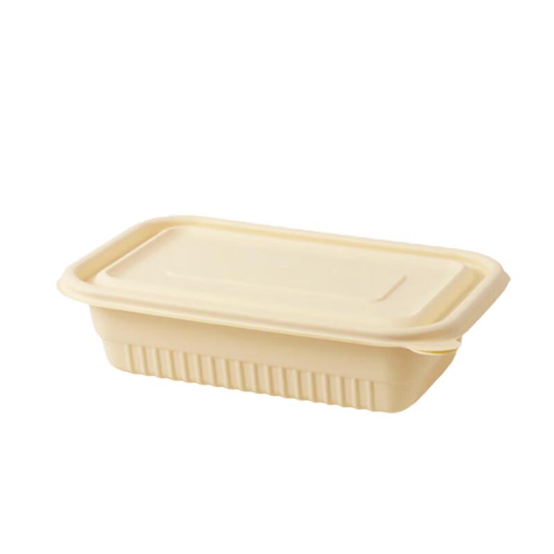 Compostable Square Corn Starch Disposable Food Container