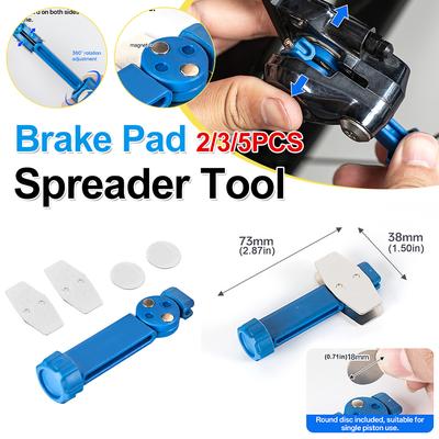 Bicycle Brake Pad Spreader Tool Hydraulic Disc Brake Piston Press Tool Bike Caliper Piston Insert for Brake Caliper Adjustment