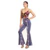 Fashion Floral Leggings High Waist Printed Flared Trousers For Women Highly Stretchable Fitness Tights Yoga Pants Dance Pants