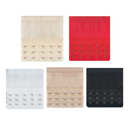 

Женский удлинитель для бюстгальтера 2 крючка/3 крючка/4 крючка/5 крючков Мягкий эластичный удлинитель бретелей бюстгальтера Эластичный удлинительный ремешок 1 Set