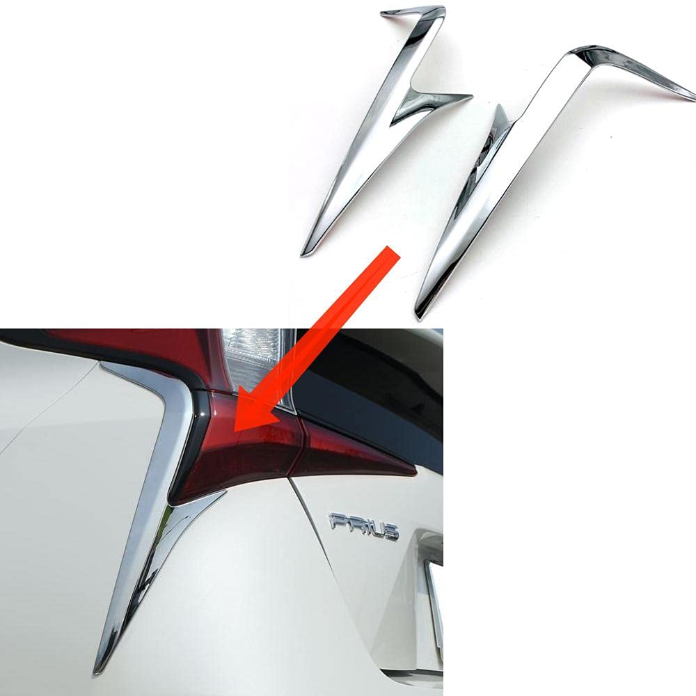 ZIAN Toyota Prius 50 Series Late Model Taillight Eyeline Tail Lamp Cover Bezel Dress Up Custom Plating Garnish PRIUS 50 Aftermarket Product