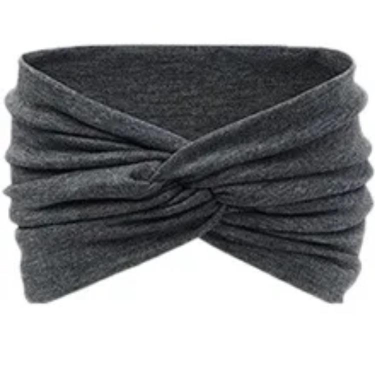 Bandoletes Torcidos Largos Para Mulheres Bandoletes de Treino Extra Grandes Faixas de Cabelo de Moda para Yoga Acessórios de Cabelo Grosso