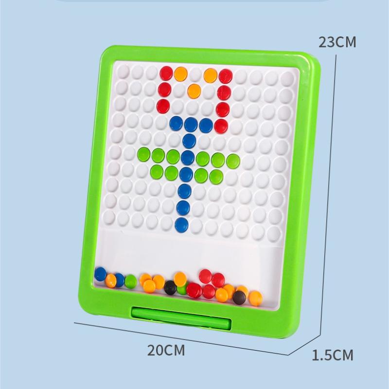 Non-Toxic Children'S Puzzle Toys Simple Drawing Board Writing Board Magnetic Pen Dribbling Early Education Toys Mini Drawing Toys Gifts