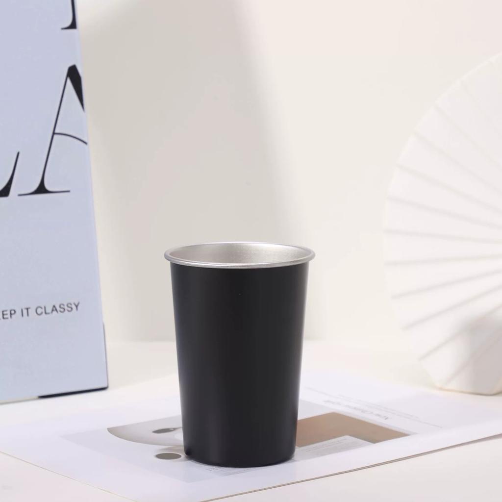 304 Stainless Steel Cup Food Grade Direct Drinking Cup Thickened Car Cup High Appearance