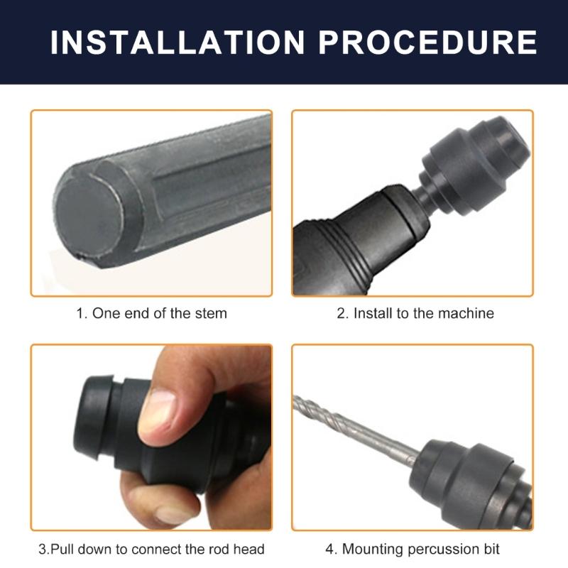Chucks Adapter Converters Drill Bit Converters For Rotary Electric Hammer Accessories Power Tool Accessories
