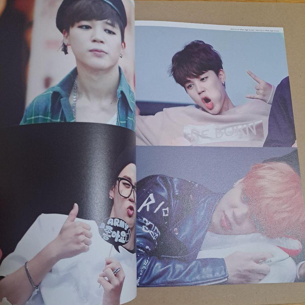 [USED] BTS Jimin Jungkook Master Photobook Photo Collection