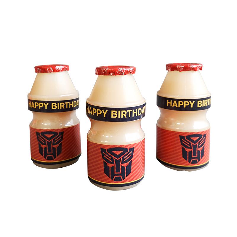 Transformers Bumblebee & Optimus Prime Kids Birthday Party Set: Cups, Plates, Banners, Tablecloth