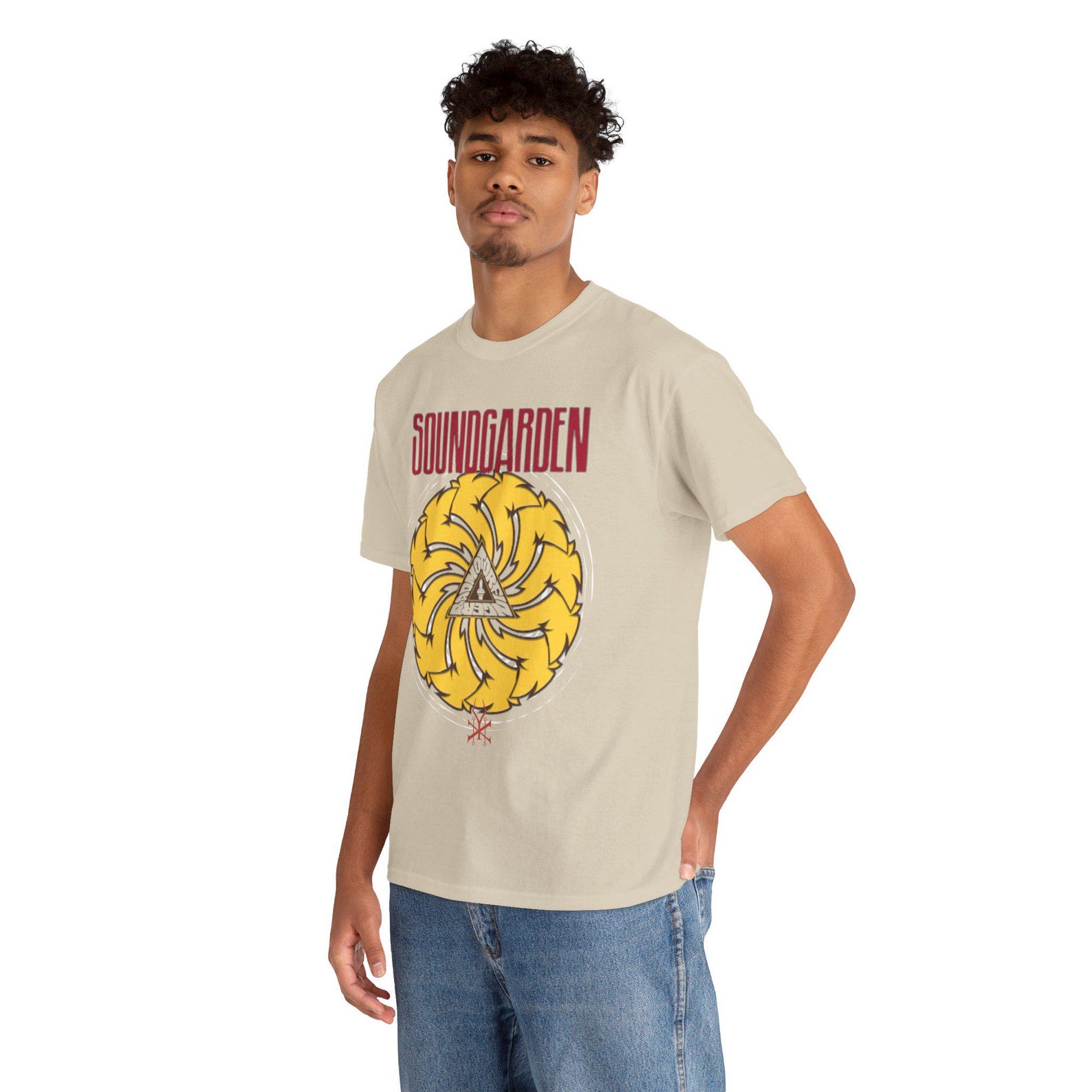Soundgarden Spiral Logo T-Shirt | Grunge Band Tee 4XL
