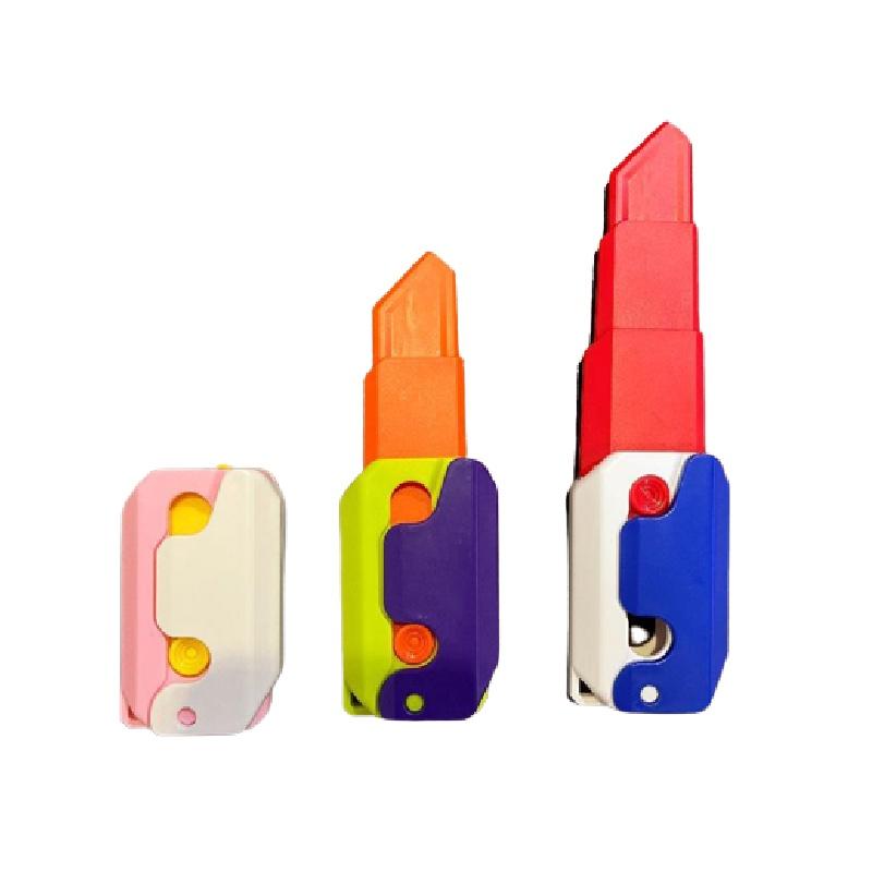 Large Carrot Knife Toy 3d Gravity Upgrade Edition Trendy Stress Relief Toy