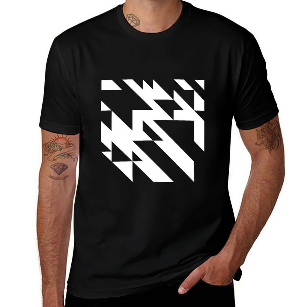 Autechre White Pattern T-Shirt UV Protection Outdoor Tee Shirt