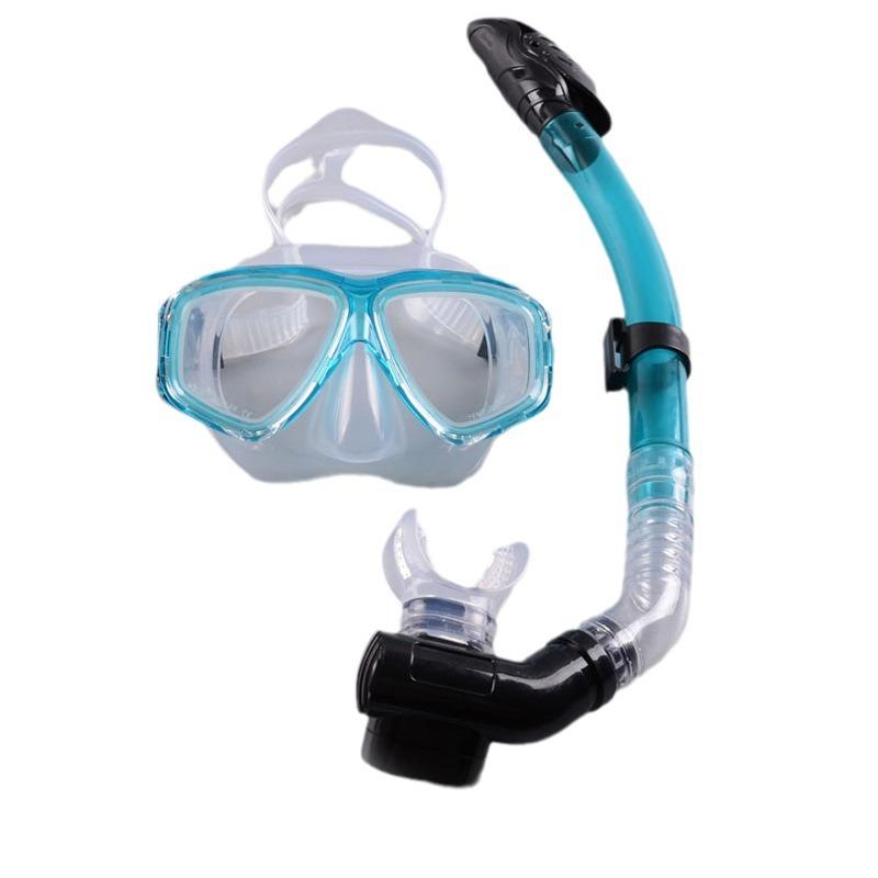 Diving Goggles, Full Dry Snorkel Diving Goggles