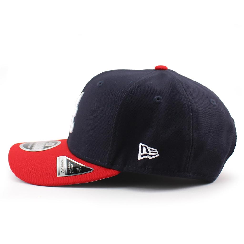 Cap 9SEVENTY Stretch Snapback Atlanta Braves MLB STRETCH SNAPBACK CAP ATLANTA BRAVES [New Era] NAVY-RED [Item]