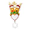 Christmas Tree Family Ornament Hanging Pendant Reindeer DIY Name Card For Holiday Decor Xmas Tree Pendant Crafts Gifts