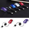 Universal Telescopic 3 Computer Laptop USB Keys 1600DPI Optical Mini Wired Mouse