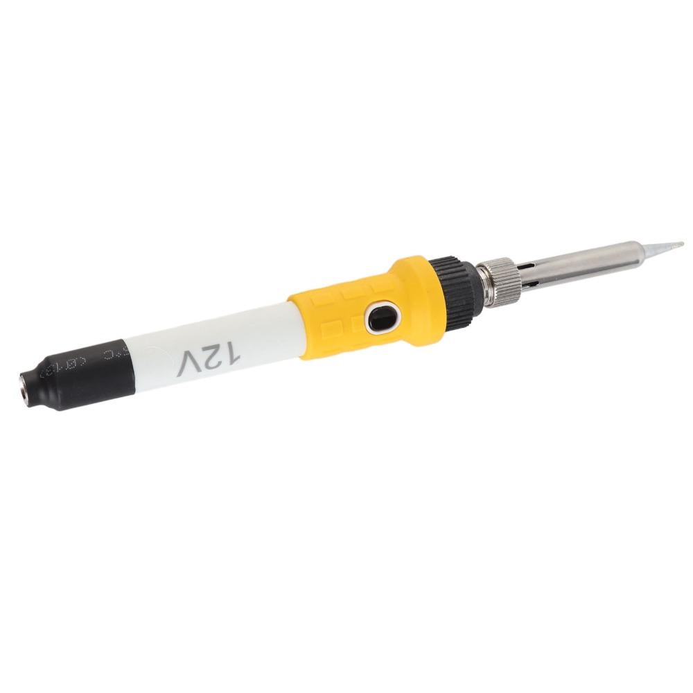 12V DC Portable Soldering Iron 60 Watt Ceramic Heating Core DC Electric Soldering Iron Alligator Clips / Auto Clip