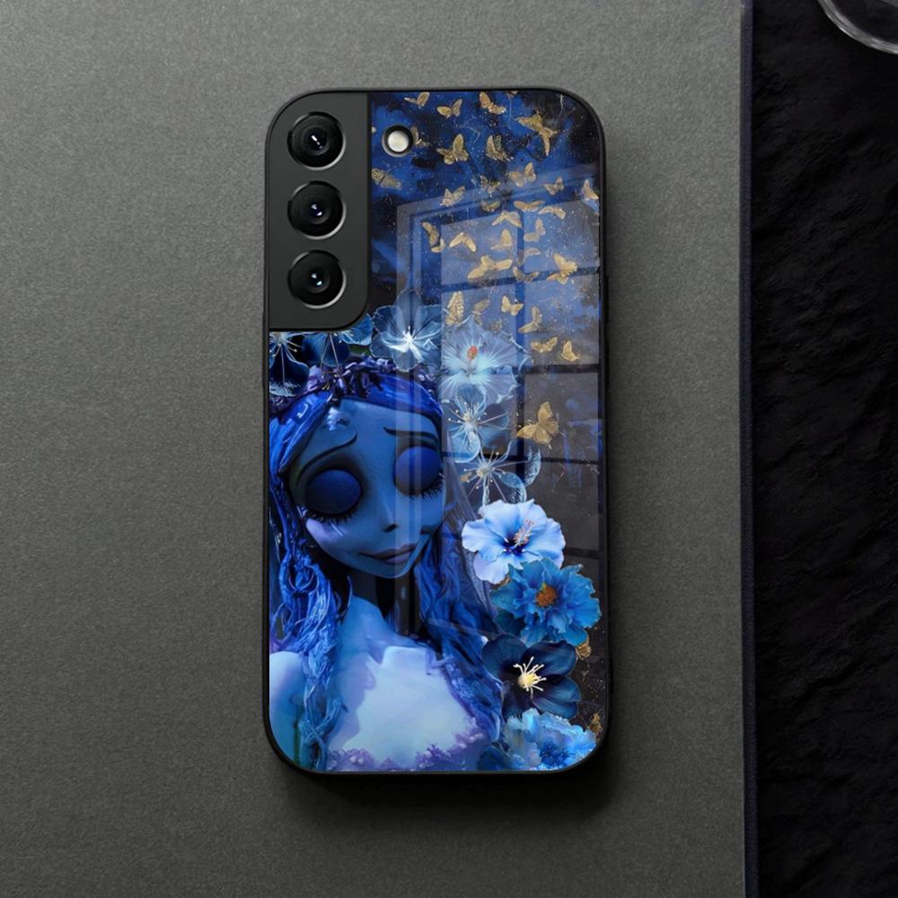 

Corpse Bride Phone Case Glass For Samsung Galaxy S21 S25 S22 S20 S24 S23 Ultra Fe Plus A16 A34 A54 A24 Coque Samsung S21 Plus