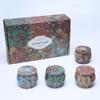 European and American Aromatherapy Candle Creative Aromatherapy Plant Oil Candle Set of Six Pieces