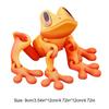 3D Printing Magnetic Refrigerator Sticker W/ Movable Joint Movable Joints Frog Fridge Magnet for Refrigerator Garage Decorations