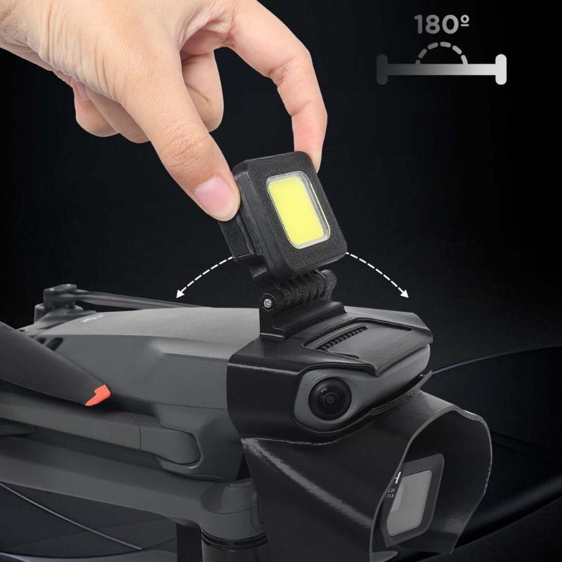 Adjustable 180Degree Rotating AntiCollision Guard With LED Navigation Light For 3Pro Drones Camera Flight Lighting