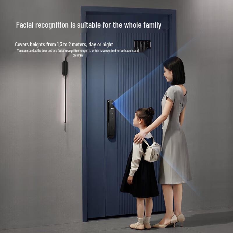 Philips 702FVP Smart Door Lock with Face Recognition and Visual Peephole