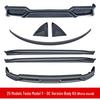 Tesla Model Y 2025 Body Kit: Rear Bumper, Front Lip, Side Skirts, Tail Wing, Louvers & Rear Diffuser
