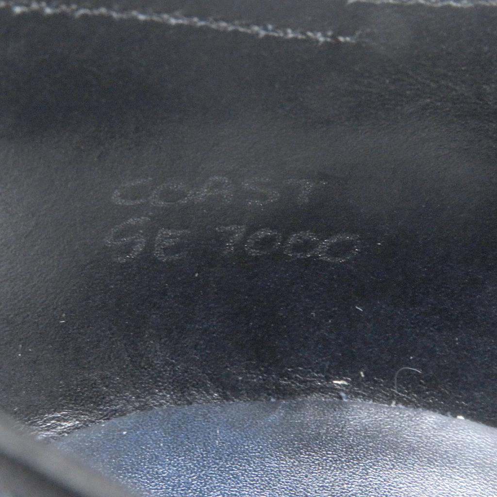 John Lobb Dress Shoes COAST Prestige Line Side Monk 7000 Last Black Leather Mens Used