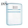 Durable Nylon Mesh Pockets Transparent Document Bag, Portable Lightweight File Organizer with Zipper School Stationery Organizers And Strap,