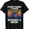 Lustiges Schlagzeuger Rockmusiker Geschenkidee Schlagzeug T-Shirt