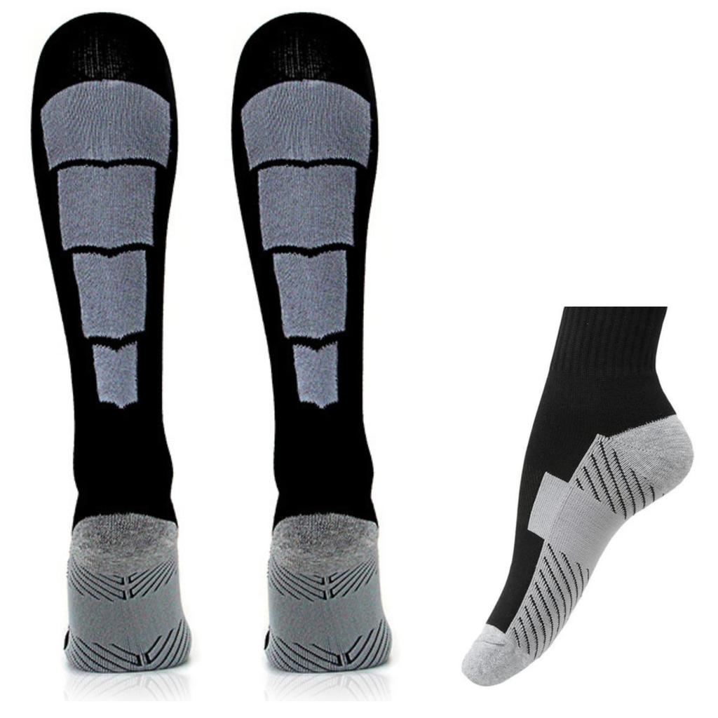 [SundaySkullClub] Motocyklové boty Vysoké ponožky Kompresní dlouhé ponožky Off Road Motokros Enduro Trial Engineer Boty Ponožky Staged Compression Fati