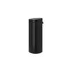 Brabantia poubelle touch bin - 30l - noir mat