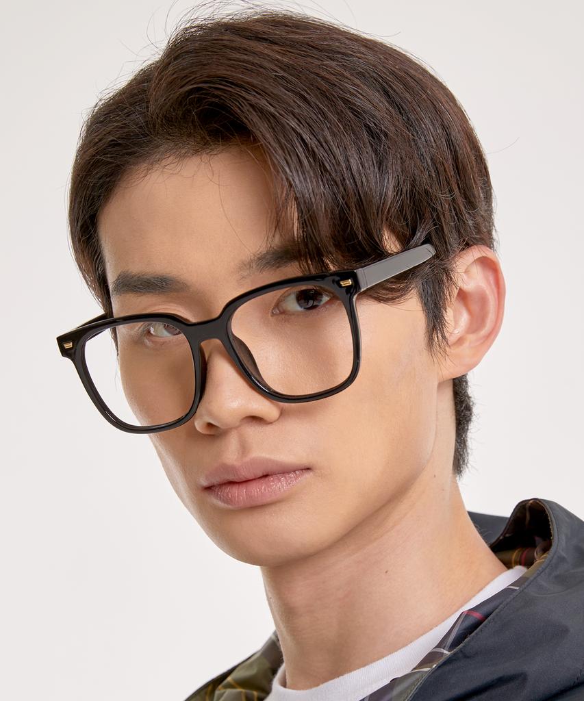 Eseubika Asa-C01 Horn-Rimmed Glasses Blue Light Blocking