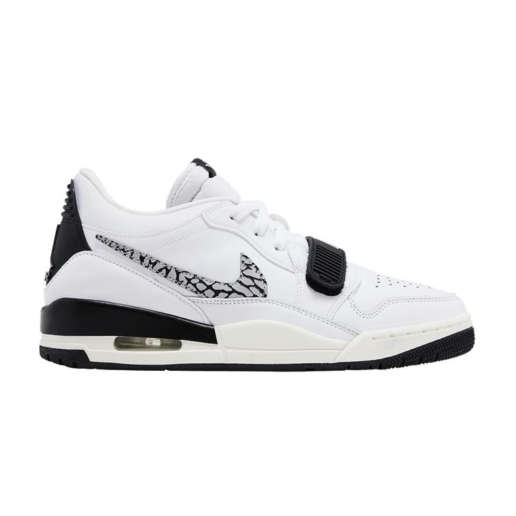 Jordan Legacy 312 Low Белый Черный Слоновий Свуш 47.5