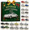 Supercar Advent Calendar Blind Box Christmas Tree decoration-DG