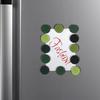 TYCT101-106 Creative Sakura Fridge Magnets - Heart-Shaped Acrylic Magnetic Dots for Refrigerator Decoration and Organization