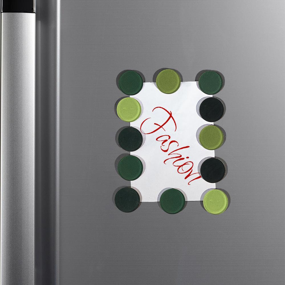 TYCT101-106 Creative Sakura Fridge Magnets - Heart-Shaped Acrylic Magnetic Dots for Refrigerator Decoration and Organization