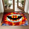 Valencia FC Design Kristall-Samt Teppich Weiche Dekorative Matte für Schlafzimmer Eingang