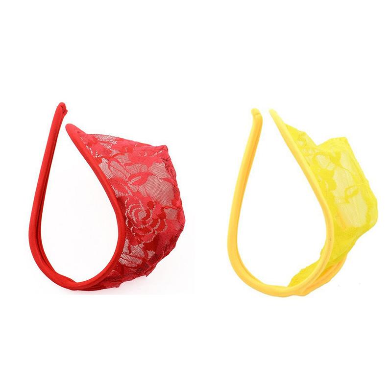 1 szt. Seksowna bielizna nocna w kształcie litery C Niewidoczne stringi C T-back Bielizna z włókna poliestrowego Męskie majtki