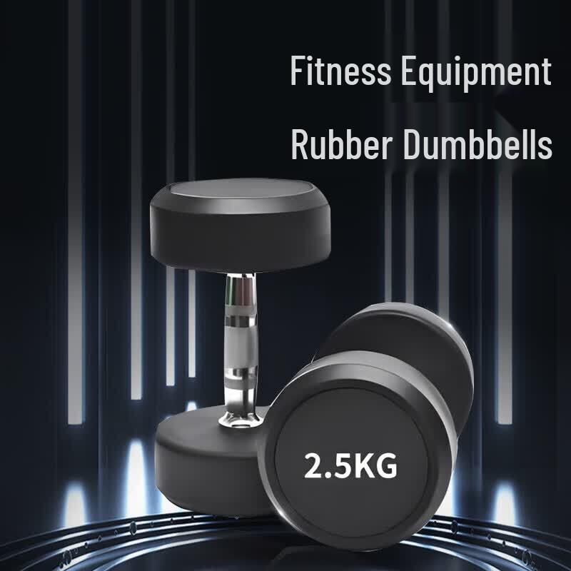 Xiongshiguai Rubber Coated Dumbbell Set