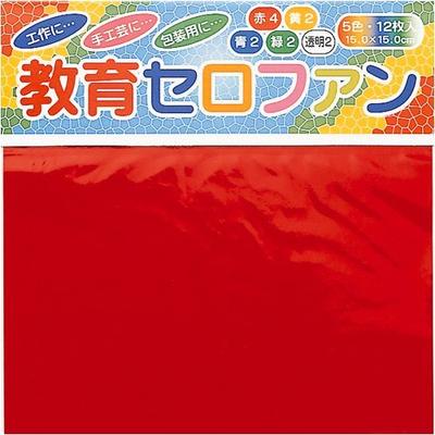 Toyo Educational Cellophane 15 X 15cm 12 Pieces Set of 3