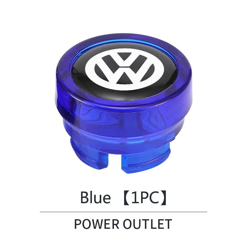 VW Car ABS Cigarette Lighter Dust Cover Dustproof Cap Plug for Volkswagen GOLF 5 Tiguan Polo Golf 6 Golf 7 Jetta Accessories