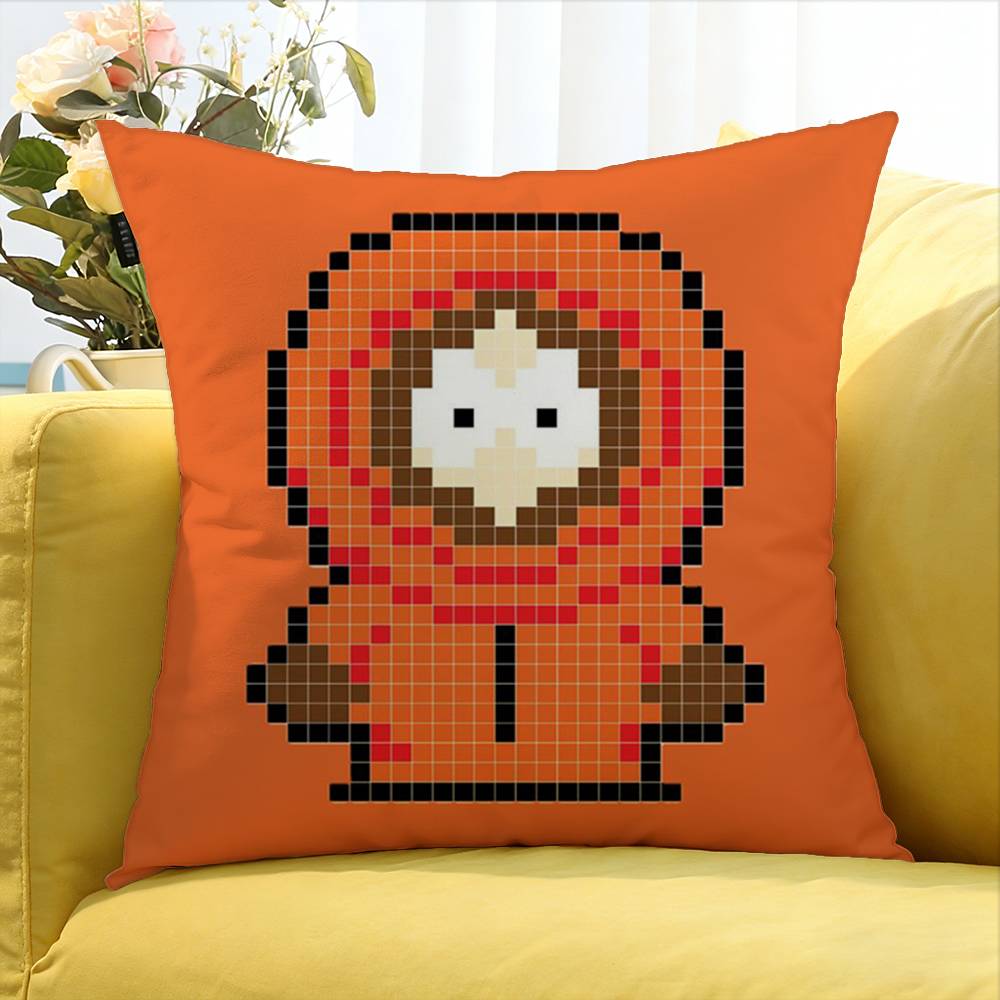 Kenny S-South Park Various Sizes Square Pillow Case For Car Home Bedchamber Decor