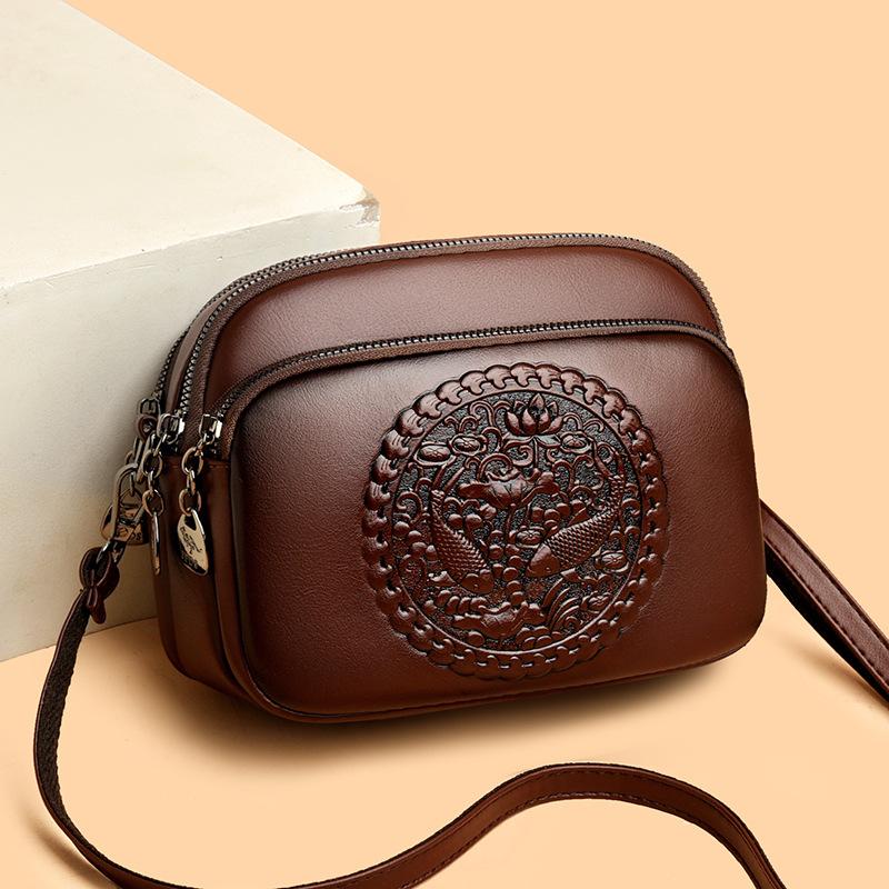 Umhängetasche im lässigen und Retro-Stil, großes Fassungsvermögen, Einzel-Schultertasche