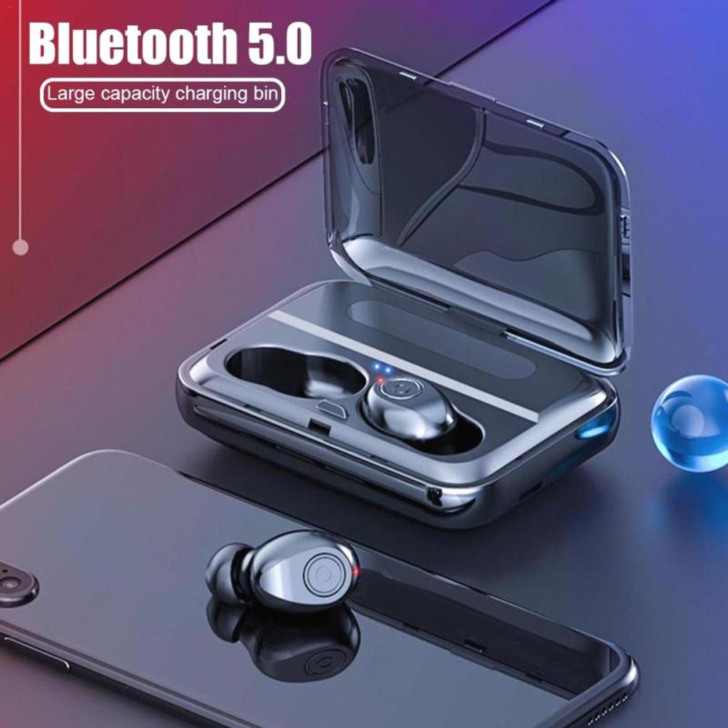 Goedkope F9 TWS Bluetooth Earphones V5.0 Wireless Headphone HIFI Earbuds  Stereo Bass Headset with Mic kopen — gratis levering, eerlijke reviews met  foto's — Joom