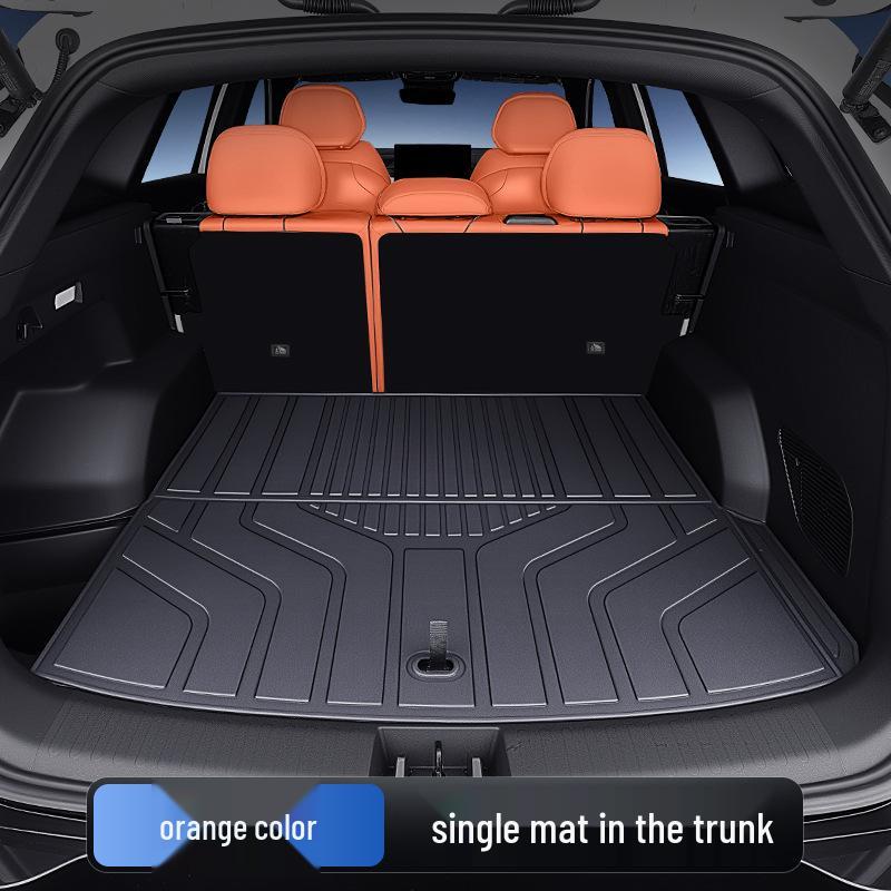 L6 Trunk Mat TPE25: Integrated Tail Box Mat for Car Interior Decoration and Modification.
