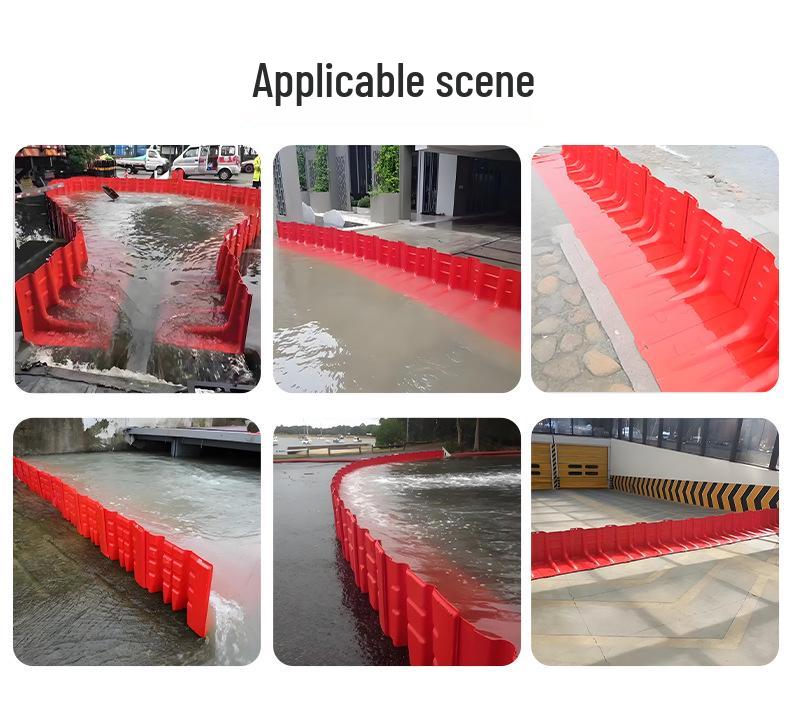 ABS Temporary Flood Barrier Water Protection Wall