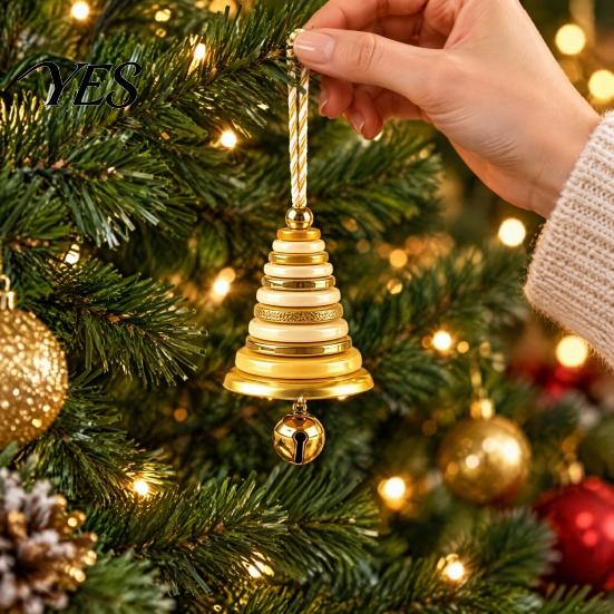 DIY Ornament Making Set Christmas Button Pendant Craft Kit for Kids Adults, Handmade Santa Hat/Bell/Gnome/Wreath Hanging Kindergarten Project