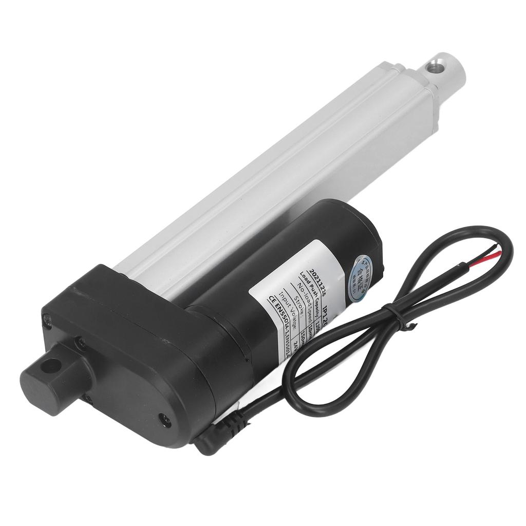 DC Mini Electric Actuator Motor High Speed Linear Actuator 1200N 8mm Aperture Lug Type