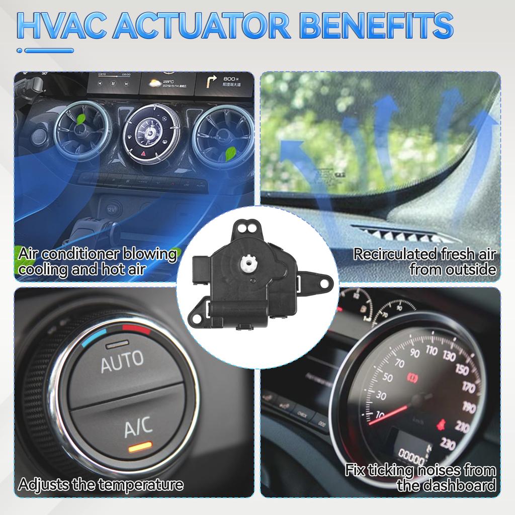 Auto Heizung Temperatur AC Mischklappenmotor HVAC Stellmotor Für Ford Ranger PX Mazda BT-50 BT50 2011-2025 UC9P61A60 AB3919E616BA